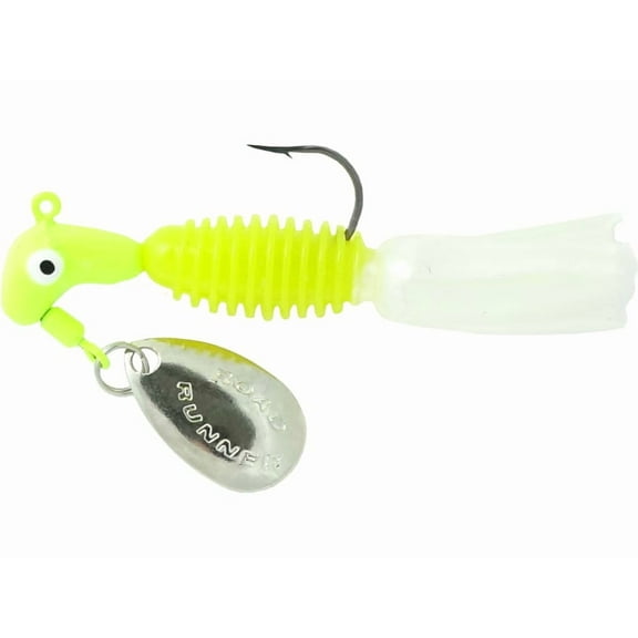 Team Crappie Crappie Tamer Underspin Jig Yellow Pearl 1/8 oz