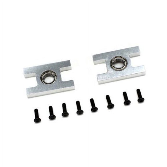 Blade BLH1835A Aluminum Lower Bearing Block Set: Blade 500 3D & X
