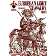 1/72 European Light Cavalry XVI-XVII Century Set #2 (12 Mtd)