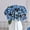 Blue, variant on Faux Persimmon Stems, Artificial Persimmon Fruits & Fake Flower Branches, Perfect for Home Decor, Wedding Arrangements, Holiday Displays & Event Styling, Faux Persimmon Decorations