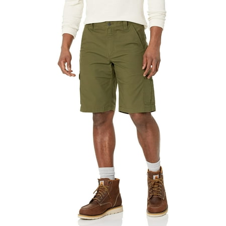 Carhartt mens Rugged Flex Relaxed Fit Ripstop Cargo Work Utility Shorts ...