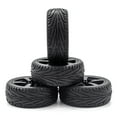 thumbnail image 4 of Amdohai RC Drift Tires RC Racing Car Tires 4pcs Replacements for 1/10 HSP94123 94122 D5, 4 of 8