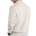 thumbnail image 3 of LOVZFMLL Vestes pour Hommes Col Rond avec Fermeture Éclair Veste Décontractée de Sport de Plein Air pour Hommes Course à Pied à Manches Longues à Capuche Veste Décontractée/veste, 3 of 7
