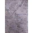 thumbnail image 1 of Ahgly Company Indoor Rectangle Mid-Century Modern Purple Oriental Area Rugs, 6' x 9', 1 of 6