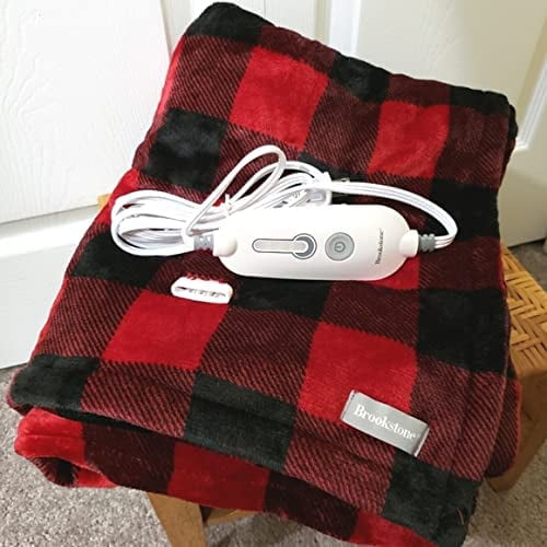 Brookstone electric throws sale