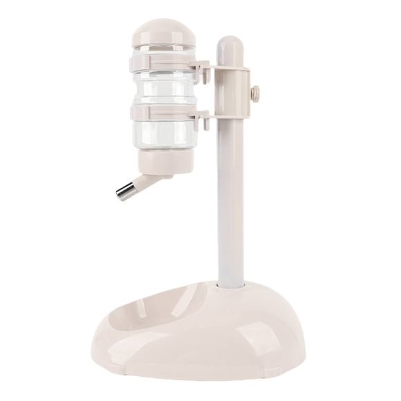 Alimentador De Dispensador De Agua De Pie Para Mascotas, Altura Ajustable, Tazón De Gato Perrito De 500 Ml De Capacidad Desmontable Para Alimentador Automático De Agua Con