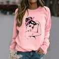 thumbnail image 2 of Leesechin Breast Cancer Awareness Shirts Long Sleeve, 2 of 6