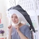 thumbnail image 1 of Gorro de felpa Hugo unisex para disfraz y fotos, 1 of 9