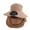 Khaki, variant on Black Solar Fan Sun Hat with Removable Face & Neck Flap, Rechargeable Cooling Hat for Outdoor Work Fishing