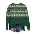 thumbnail image 5 of Aoochasliy Women's Sweatshirt St. Patrick's Day Printed Crewneck Long Sleeved Capless Loose Top Spring Autumn Casual Women Fall Clothes Daily Holiday Office Lounge, 5 of 7