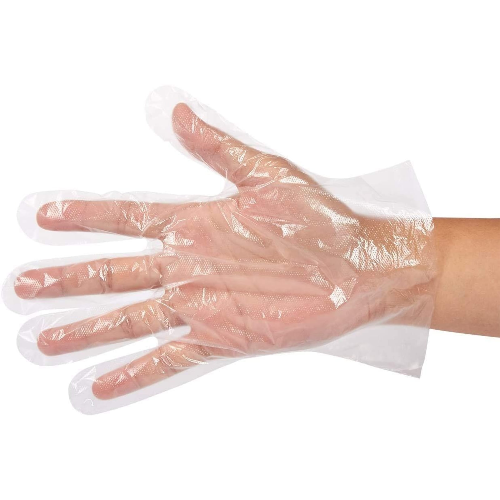 SimplySafe SS-PE-C502 Poly Food Service 500 Disposable Gloves Small Clear 