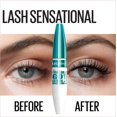 thumbnail image 3 of ExquisiteWaterproof Mascara, 5D Black Mascara for Extra Definition & Volume, Long Lasting & Smudge-proof Mascara, Long Eyelashes, Volumising & Curling, 3 of 5
