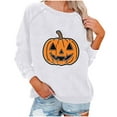 thumbnail image 2 of Ailaofu Women Crewneck Sweatshirts Pullover Tops Long Sleeve Shirts Loose Fit Tops Casual Fall Outfits Y2K Clothes, 2 of 3