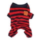 thumbnail image 2 of Pijamas A Rayas Para Mascotas, Ropa Para Perros De 4 Patas, Transpirable, Ligero, Cómodo Para Paseo Diario, 2 of 7