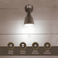 thumbnail image 4 of Generation Lighting 1-Light Outdoor Flood with Motion Sensor Bronze, 4 of 7