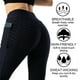 thumbnail image 3 of Pantalones de yoga para mujer, transpirables, con bolsillos, pantalones de entrenamiento para correr, para deportes de gimnasio FLhrweasw Nuevo, 3 of 9