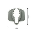 thumbnail image 3 of Vegetable Cutter Fixture with Safety Hand Guard Handle | Ergonomic Kitchen Slicing Tool for Secure Food Prep | Compact & Easy to Clean Design, 3 of 7