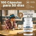 thumbnail image 4 of NAIMA Hongo Melena de León Orgánico, 100 Cápsulas | Lion´s Manes Suplemento Alimenticio 100% Puro| Ingredientes Naturales, Sin Aditivos | Memoria y Concentración, Bienestar General, 4 of 6
