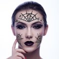 thumbnail image 3 of 4 Sheet Halloween Tattoo Sticker Waterproof Spider Fake Tattoo Temporary Tattoo, 3 of 10