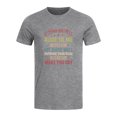 thumbnail image 3 of TWZH Men Please Don't Be Rude To Me Letter T-Shirt Funny Style Tee, 3 of 7