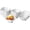 Pearl, variant on 60-Pack 3-Inch Ceramic Dipping Bowls, 1.2 Oz Small White Sauce Dishes for Sushi, Ketchup, Olive Oil, and Appetizers