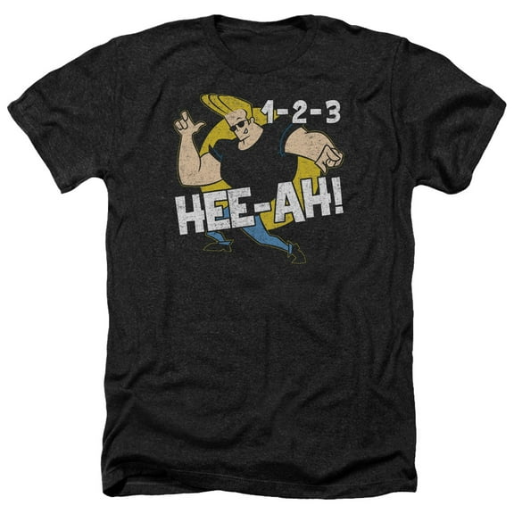 Johnny Bravo - 123 - Heather Short Sleeve Shirt - Medium