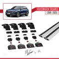thumbnail image 5 of Compatible with Volkswagen Touareg 3 (CR) 2019-2025 ACE-2 Car Roof Rack Cross Bar Grey Aluminium 2 Bars, 5 of 9