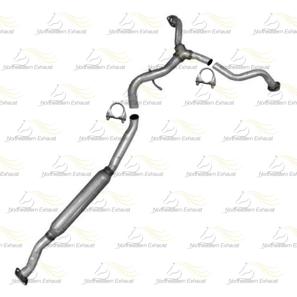 Northeastern Exhaust | Stainless Steel Resonator Pipe & Muffler Compatible for Subaru Outback 2005–2009 3.0L | Wagon | Direct-Fit Replacement