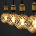thumbnail image 5 of EONQY 2 Pack Led Bulb Vintage Light Bulb Starry Light Bulb Firework Decorative Light Bulb 3W Fairy Light Bulbs E27 Screw Mouth, for Bedroom Wedding Decoration, 5 of 6