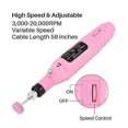 thumbnail image 2 of Electric Nail File Professional Nail Care Electric Polisher Manicure Treatments Kit Art Fi-yvan, 2 of 5