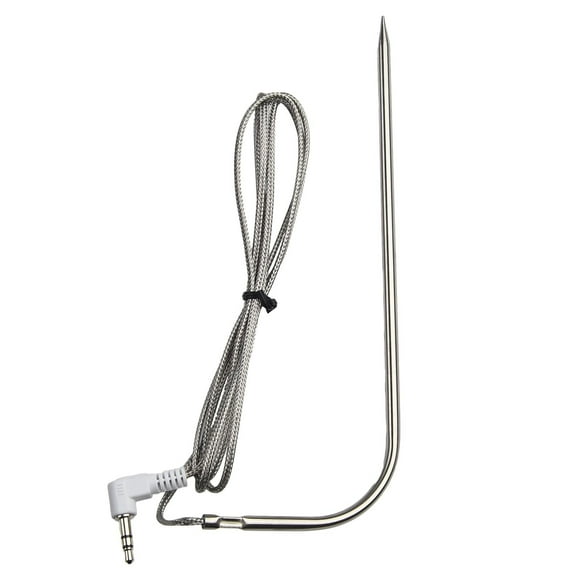 Mosiee Premium Brass And Stainless Steel Replacement Meat Probe Sensor For For Traeger Grills And Digital Thermostats