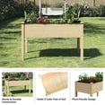 thumbnail image 3 of Home-Complete 48 x 24 x 30-Inch Raised Garden Bed with Liner and Drainage, 3 of 8