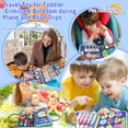 thumbnail image 7 of Montessori Busy Board - Ideal Busy Book Toddler Toys & Gifts for Boys & Girls, Toddler Travel Essential for Airplane & Car, Sensory Toys, Great for Baby Gifts for Boys, 7 of 7