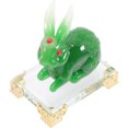 thumbnail image 2 of Estatuilla de conejo, decoración de mesa, conejo del zodiaco, artesanía, estatua decorativa de conejito, decoración del hogar, 2 of 5