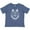 Indigo, variant on Tribal Wolf Head Boys or Girls Baby T-Shirt