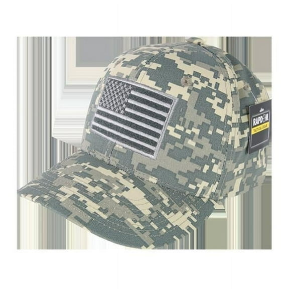 USA Graphic Ripstop Cap, Army Combat Uniform - One Size