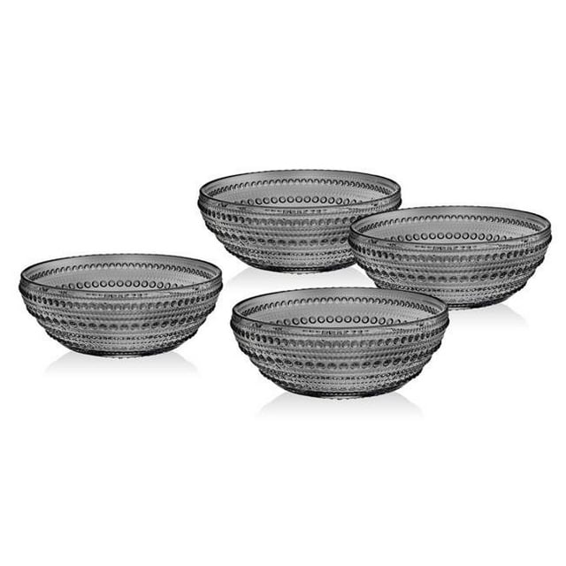 Godinger 48108 Bols à Soupe de Fumée de Lumina - Lot de 4