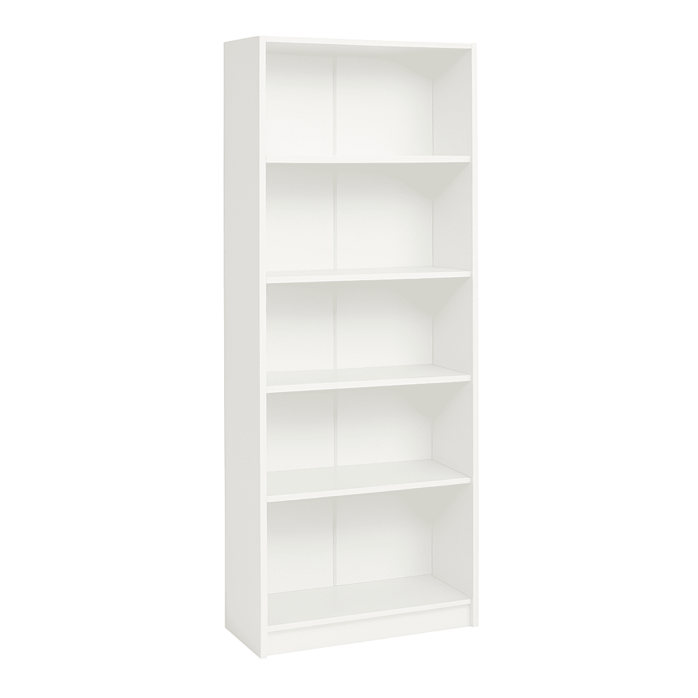 Homy Casa 71" White Tall Dresser Cabinet, 5-Tier Open Shelf Organizer for Bedroom