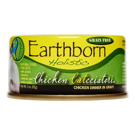 Earthborn Holistic Grain-Free Chicken Catcciatori Wet Cat ...