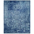 thumbnail image 3 of SAFAVIEH Evoke Trena Floral Area Rug, Navy/Ivory, 6'7" x 6'7" Square, 3 of 11