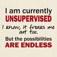 thumbnail image 3 of CafePress - UNSUPERVISED T Shirt - Men's Classic Graphic T-Shirt, 3 of 4