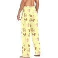 thumbnail image 6 of FREEAMG Men's Cotton Pajama Pants Lounge Sleep Pants Soft Sleepwear Pajama Bottoms with Pockets, 6 of 7