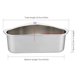 thumbnail image 4 of Organizador De Fregadero De Acero Inoxidable Bandeja De Filtro De Fregadero Triangular Multifuncional Cesta De Coladorhueco Cesta De Drenaje Segura Para Hotel De Cocina Interior Minnieouse HA016091-00, 4 of 6