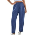 thumbnail image 4 of Yuyuzo Womens Joggers Drawstring Elastic Sweatpants Baggy Gradient Color Cinch Bottom Running Pants, 4 of 7