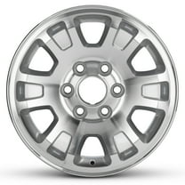 For 1999-2015 Cadillac Escalade 17 Inch Machined Silver Rim - OE Direct Replacement - Road Ready Car Wheel