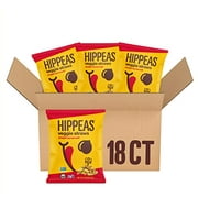 Hippeas Veggie Straws, Straight Up Sea Salt, 0.75 Ounce (Pack of 18), 2g Protein, 1g Fiber, Vegan, Gluten-Free, Crunchy, Plant Protein Snacks