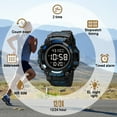 thumbnail image 2 of Men's Wristwatch, SKMEI Waterproof Stopwatch Alarm LED Back Light Sports Watch, PU Strap, 2 of 6