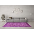 thumbnail image 3 of Ahgly Company Indoor Rectangle Persian Purple Traditional Area Rugs, 2' x 4', 3 of 4