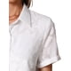 thumbnail image 5 of BLUSA DE TRABAJO DE CHIFFON CON CUELLO DE SOLAPA FLORAL DE MANGA CORTA PARA MUJERES INSPIRE CHIC TALLA XS BLANCA, 5 of 6