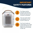 thumbnail image 4 of DeLonghi Capsule Ceramic Heater - White, 4 of 5
